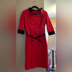 Hell Bunny Vixen Pin Up Dress